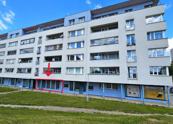 Prodej obchodního prostoru na Větrné v Českých Budějovicích.